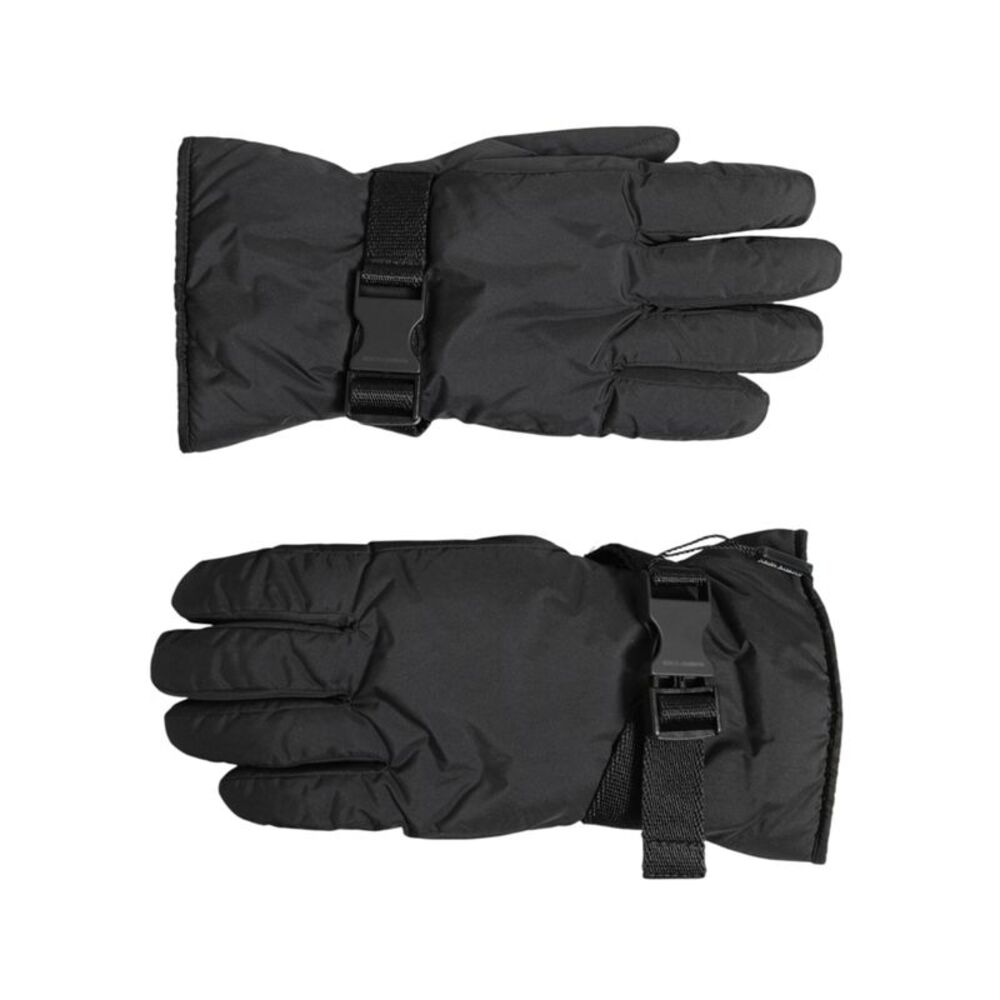 Dolce & Gabbana Black Windproof Ski Winter Warm Non Slip Men's Gloves